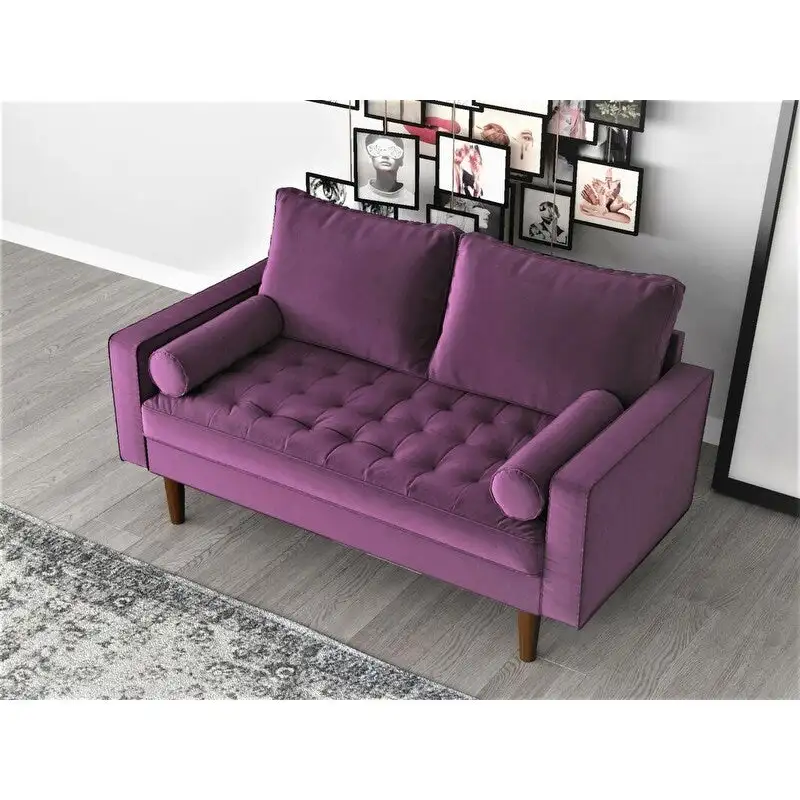 US Pride Mac Velvet Loveseat