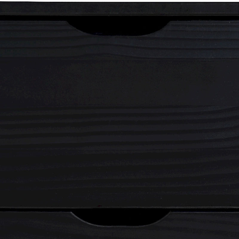 Purcell Pine Wood 3-Piece Bedroom Set with 6-Drawer Dresser and 3-Drawer Nightstands (Set of 2)