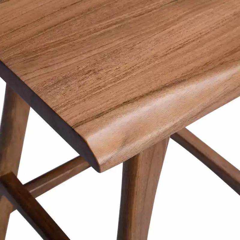 Jofran,Sedona Solid Wood Rustic Backless Counter Barstool - Set of 2