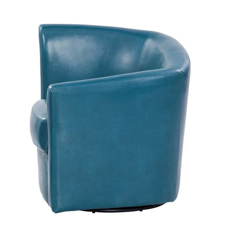 Grafton Soraya 360 Swivel Accent Chair Faux Leather