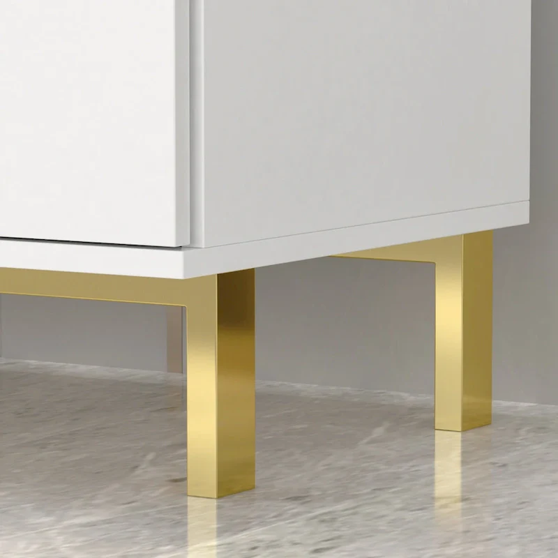 Timechee Buffet Sideboard Credenza Console with 3 Drawers