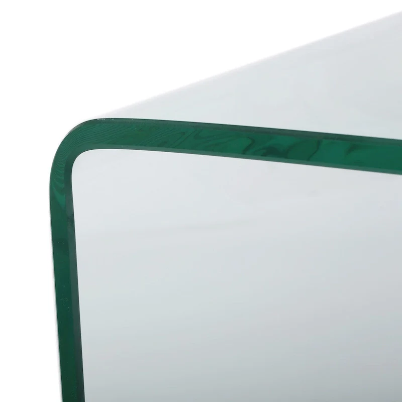 Ramona Tempered Glass Office Desk by Christopher Knight Home