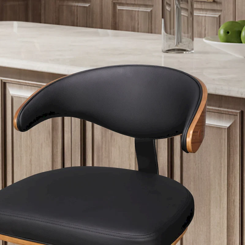 Art Leon Bentwood Swivel Adjustable Bar Stools