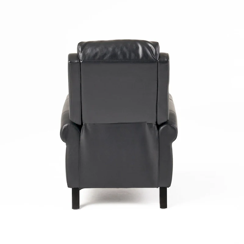 Haddan PU Leather Recliner Club Chair by Christopher Knight Home