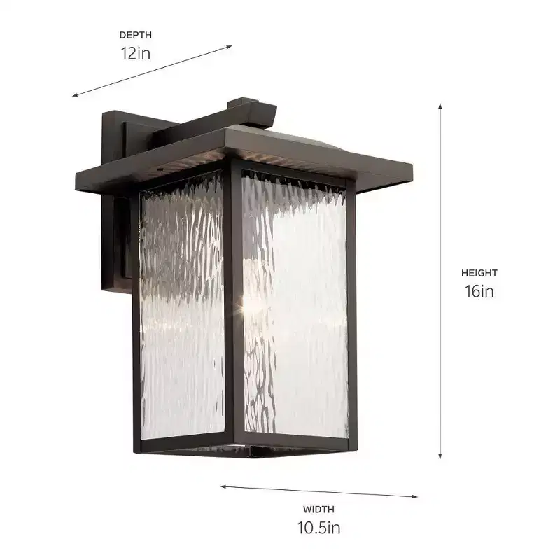 Kichler Lighting Capanna 1 - Light Wall Light in Olde Bronze