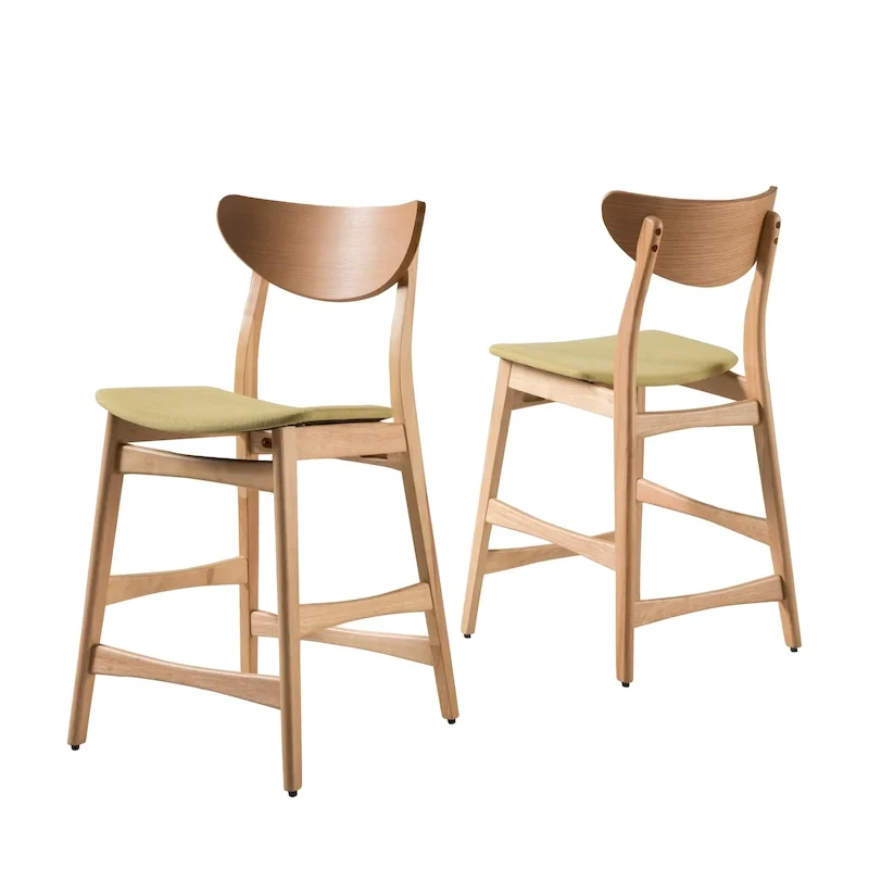 Wood 24-inch Counter Stool (Set of 2)