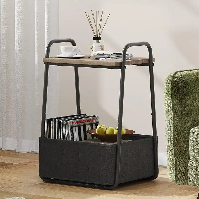 Side Table Set of 2 - 16.93D x 14.57W x 24.02H