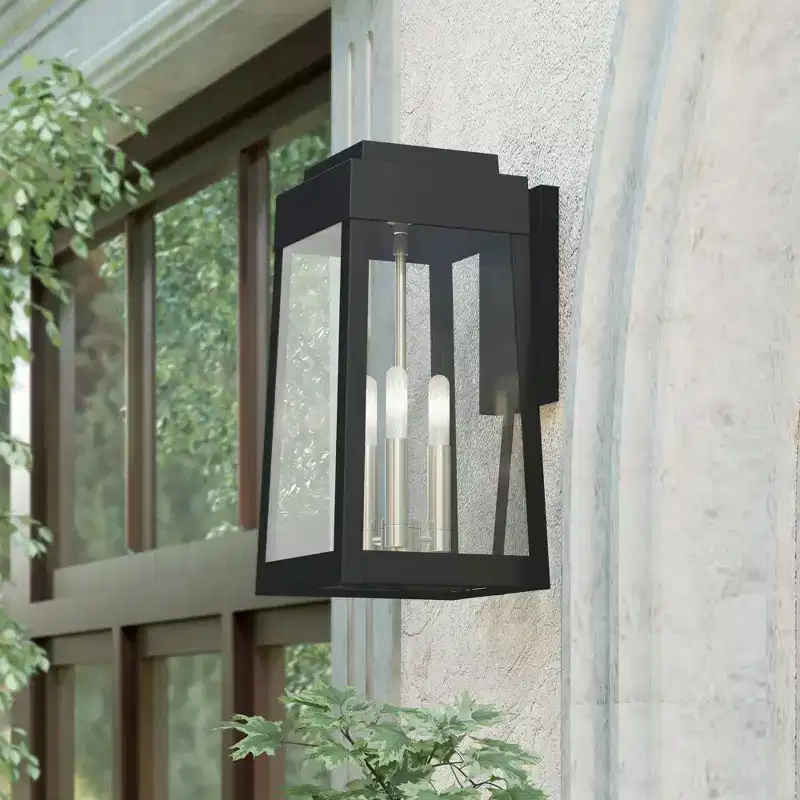 Livex Lighting Oslo 3 - Light Wall Light in Black