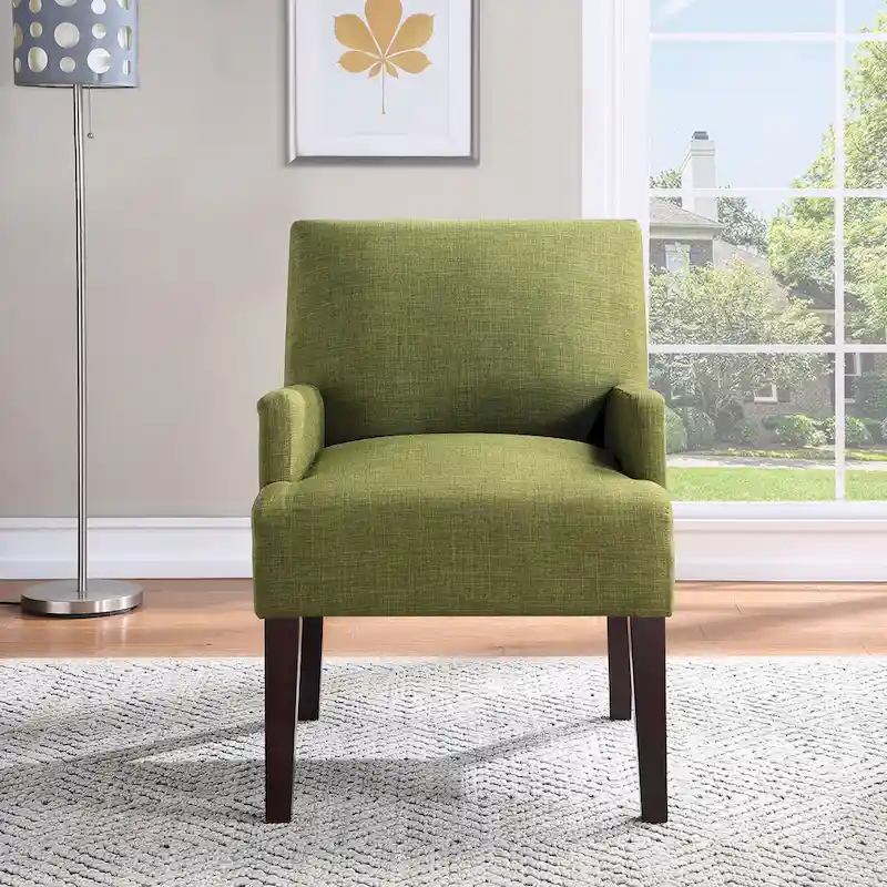 OSP Home Furnishings Main Street Accent Chair in Woven Fabric