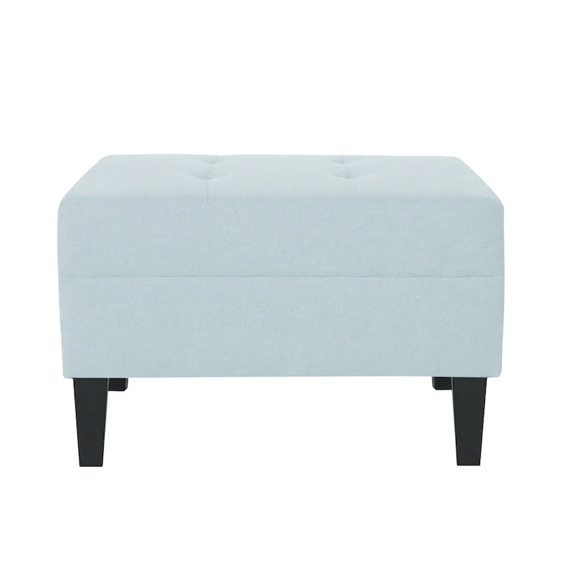 Tufted Fabric Ottoman