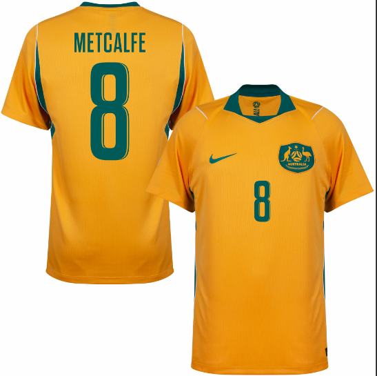 Australia Home Metcalfe 8 Jersey 2026-2027