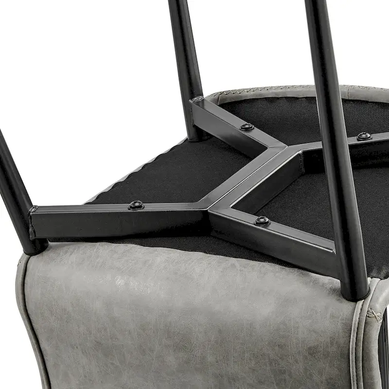 Jayden Faux Leather Dining Side Chair, (Set of 2)