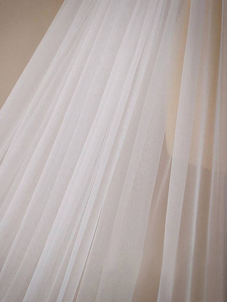 Flower Lace Cathedral Veil Bridal Veil Wedding Veil