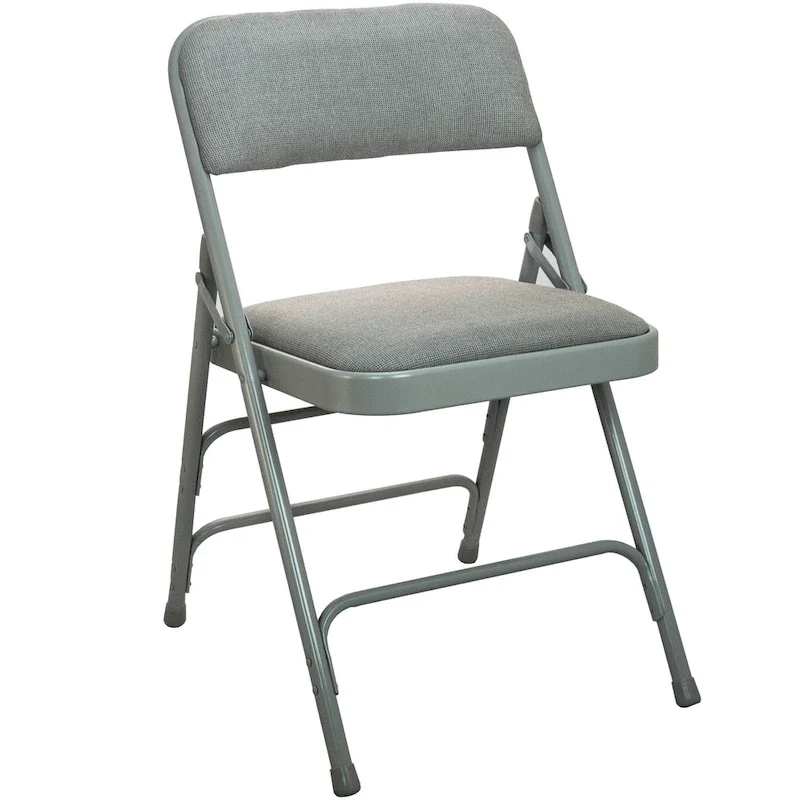 2-pack  Padded Metal Folding Chair - Fabric Seat