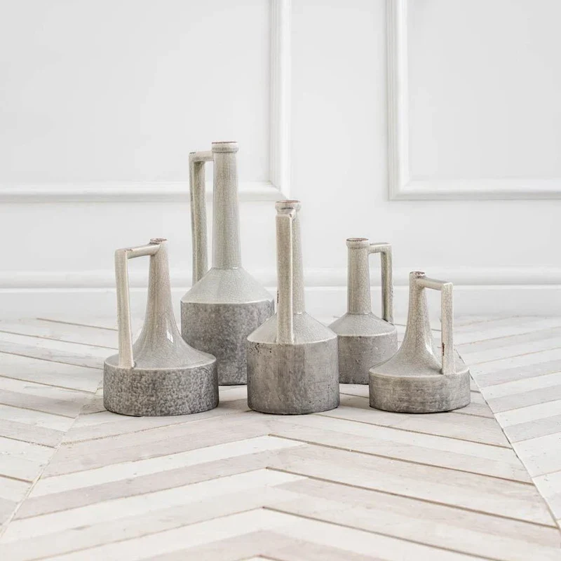 Mercana Burton (Small) Grey Ceramic Vase