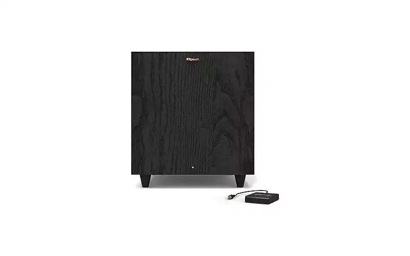 Klipsch R-80SWi 8-inch 150W Wireless Subwoofer with High Performance Driver for Deep Bass Black