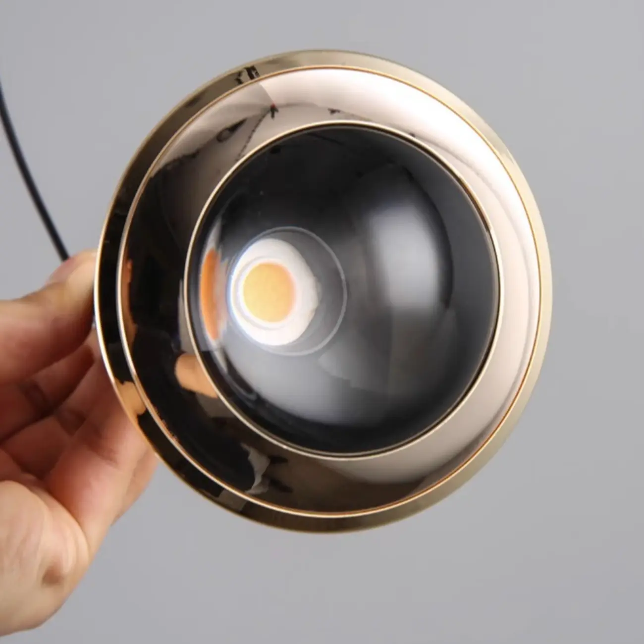 Bedside Metal Pendant Light with Third Gear Dimming