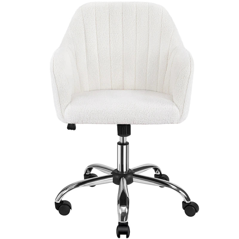 Height-Adjustable Swivel Office Chair