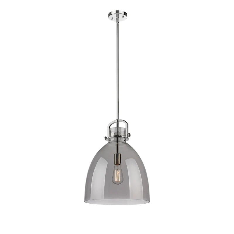 Innovations Lighting Newton Bell - 1 Light 14  Stem Hung Pendant