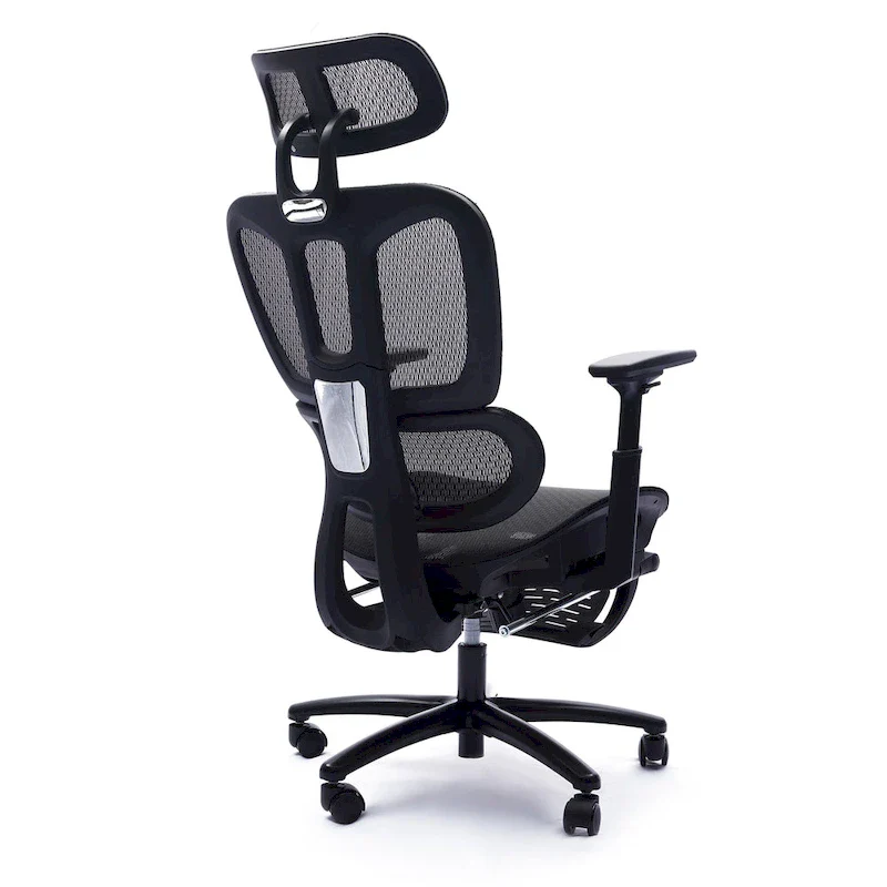 Sealy Huxley Ergonomic High-Back Mesh Office Chair with Adjustable Headrest and Armrests