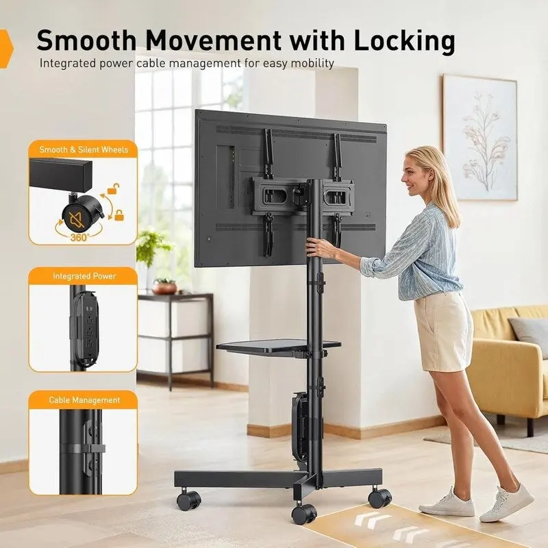 Mobile TV Cart