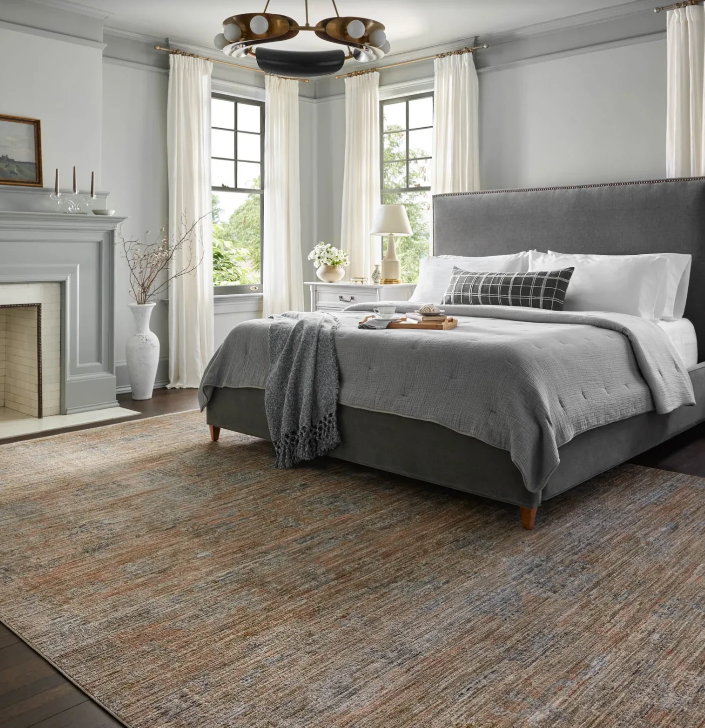 Katherine Copper/ Steel Rug