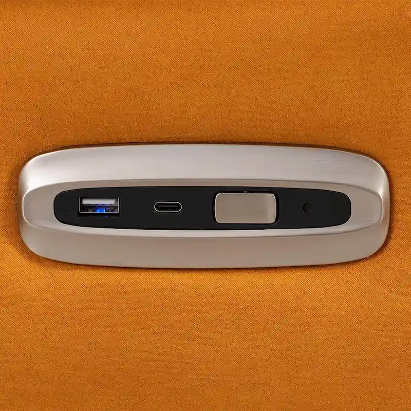 Power Swivel Recliner With USB Charger and Bluetooth Music Player