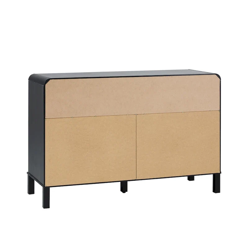 Middlebrook Curved Top Solid Wood 6-Drawer Dresser