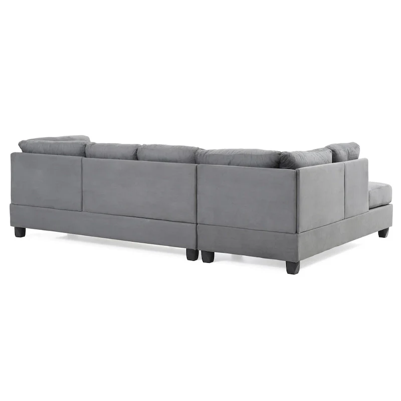 Gallant Microsuede Sectional Sofa