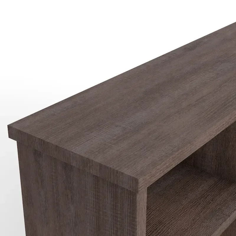 DH BASIC Transitional 6-Shelf Bookcase Headboard by Denhour