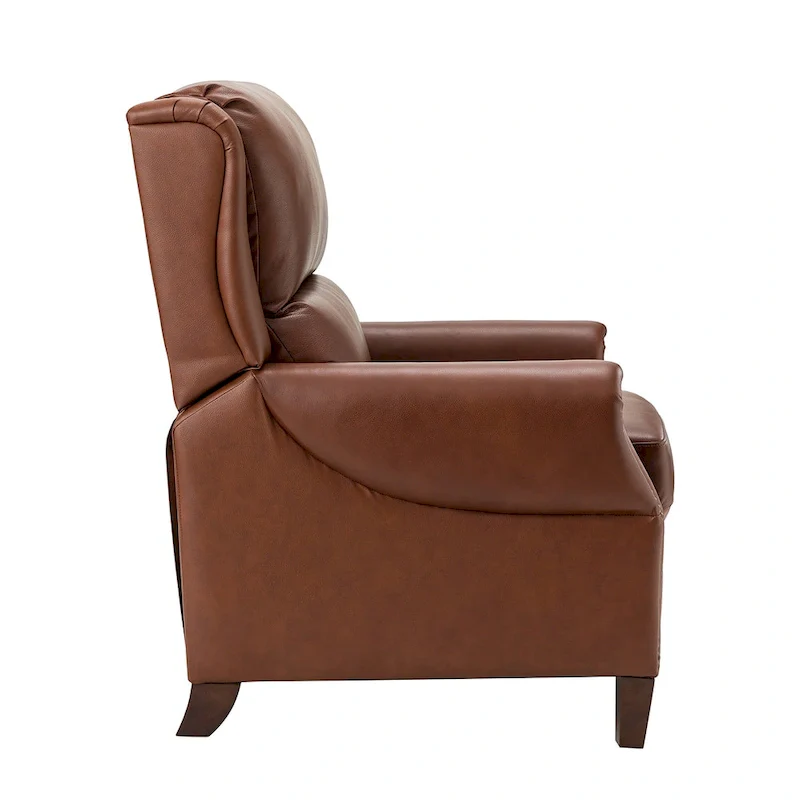 32.68 Wide Genuine Leather Manual Recliner