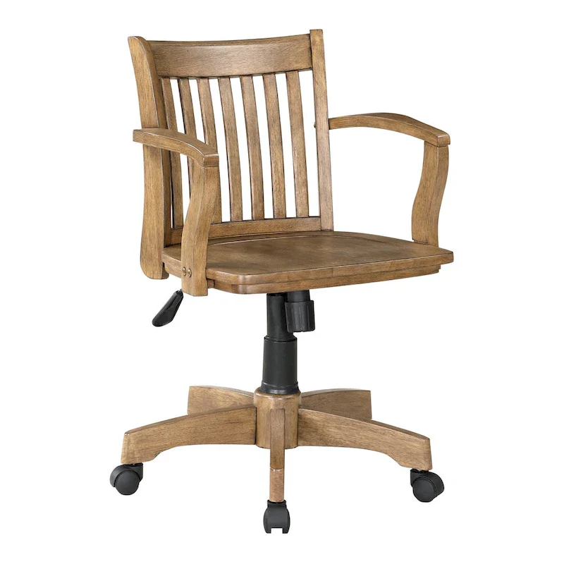 Deluxe Wood Bankers Chair