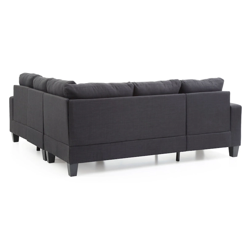 Newbury Twill Fabric Sectional Sofa