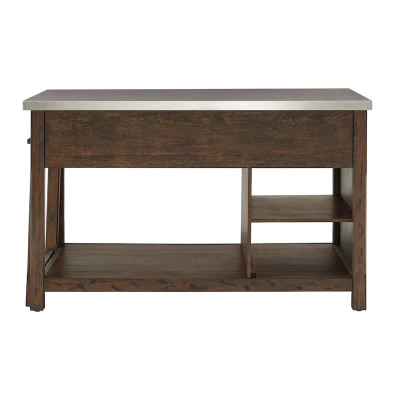Tali Reclaimed Look Extendable Kitchen Island by iNSPIRE Q Classic