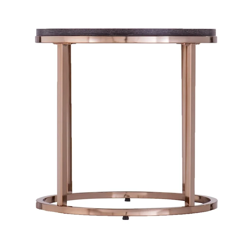 SEI Furniture Henderson Round 3-piece Nesting Coffee Table