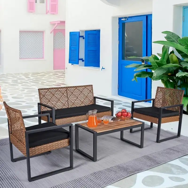 WW 4-Piece Patio Furniture Set