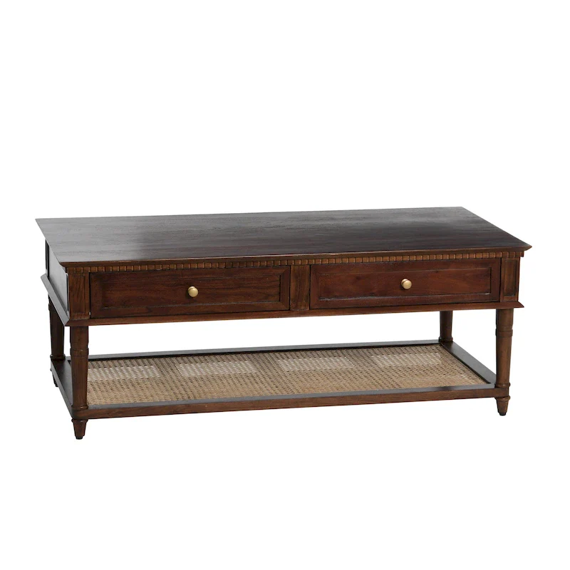 Acacia Wood Coffee Table