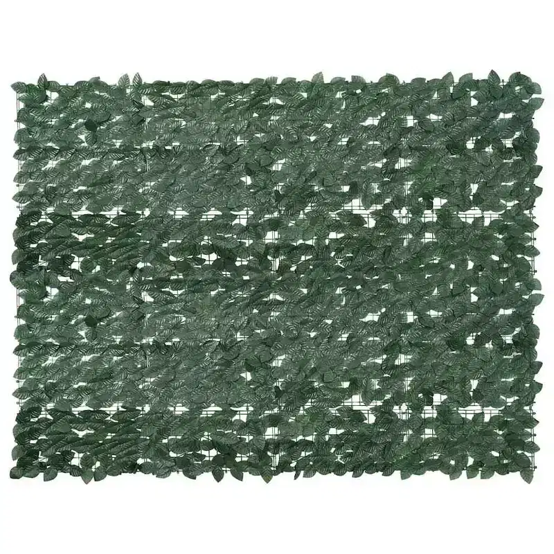 vidaXL Screen Dark green Polyethylene, fabric 78.7 x 59.1 in