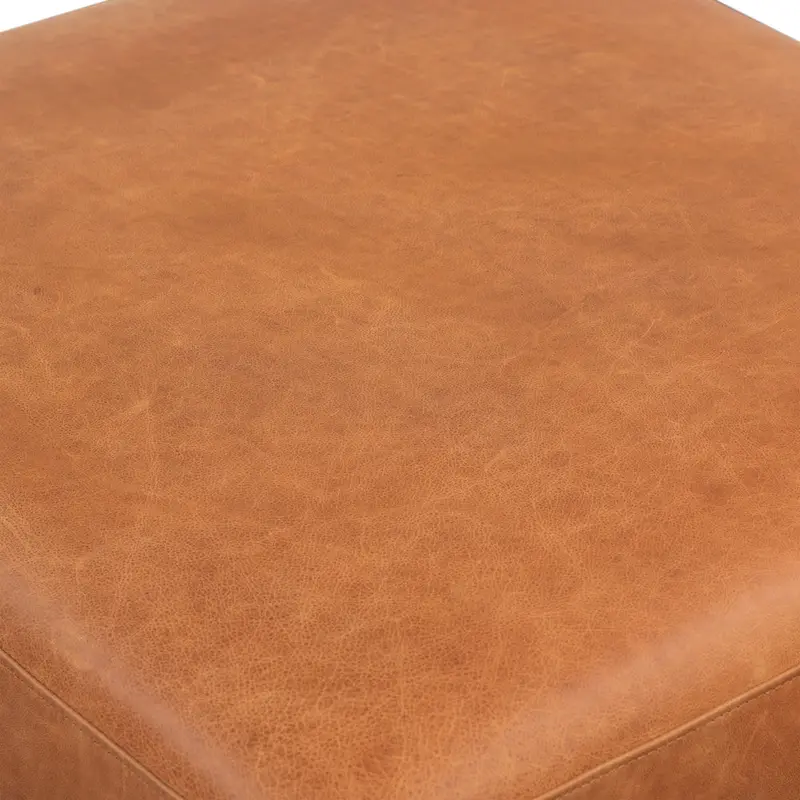 Poly & Bark Nolita Ottoman - Full Grain Genuine Italian Leather