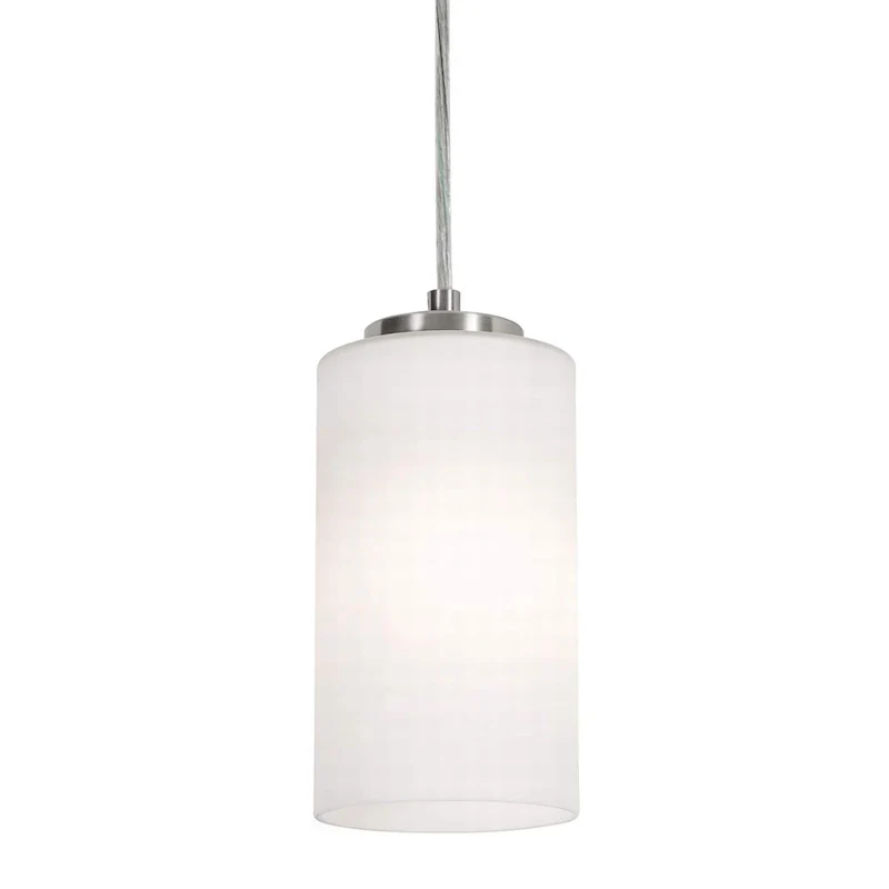 AFX LEOP04MB Leo 4  Wide Mini Pendant with Frosted Glass Shade