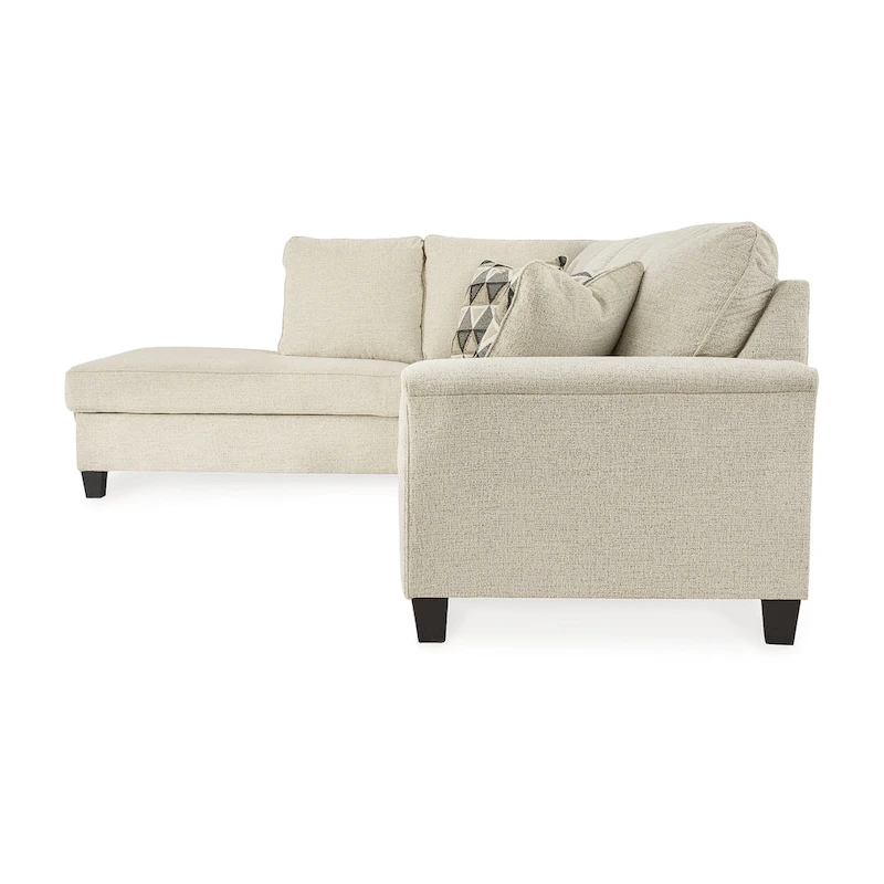 Signature Design by Ashley Abinger 2-Piece Sleeper Sectional with Chaise - 116 W x 91 D x 39 H