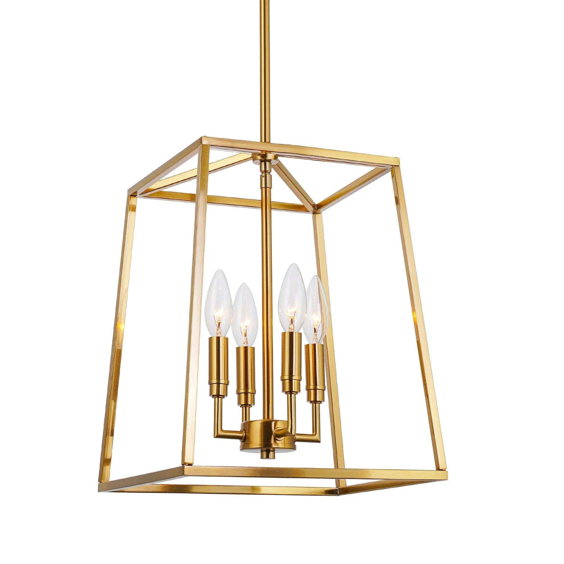Bellevue 16 4-Light Modern Farmhouse Lantern Pendant Light