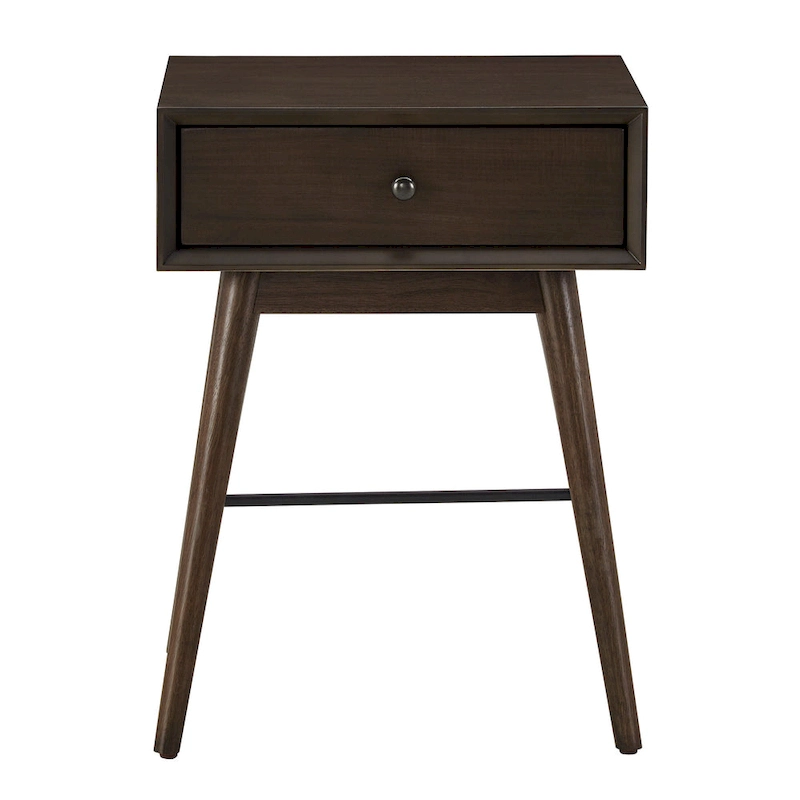 Aksel Wood 1-drawer End Table by iNSPIRE Q Modern