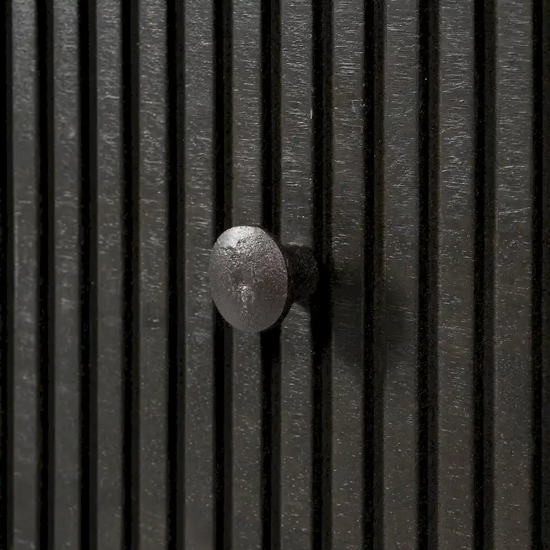 Grace Two-Tone Brown Solid Wood 6 Drawer Sideboard - 70.0L x 18.0W x 31.0H