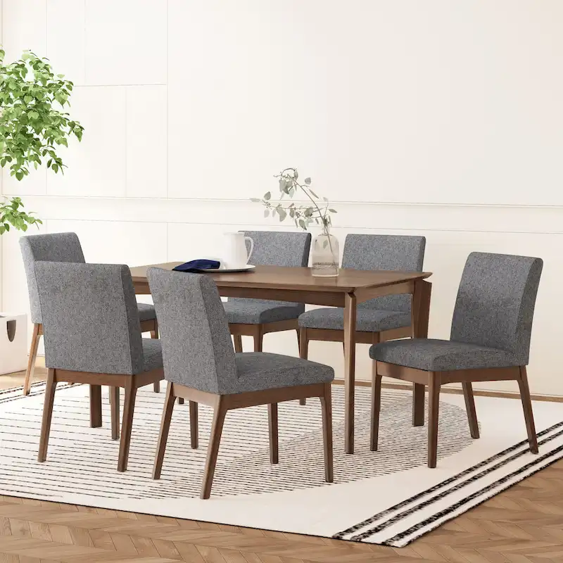 Atherton Wood 7 Piece Dining Set