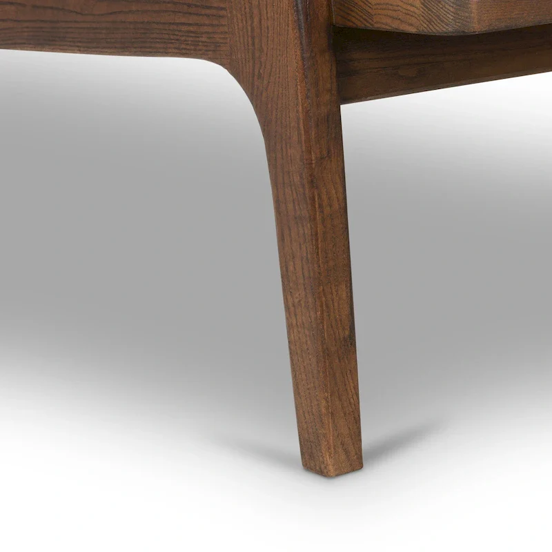 Poly & Bark Verity Leather Lounge Chair - Full Grain Genuine Italian Leather