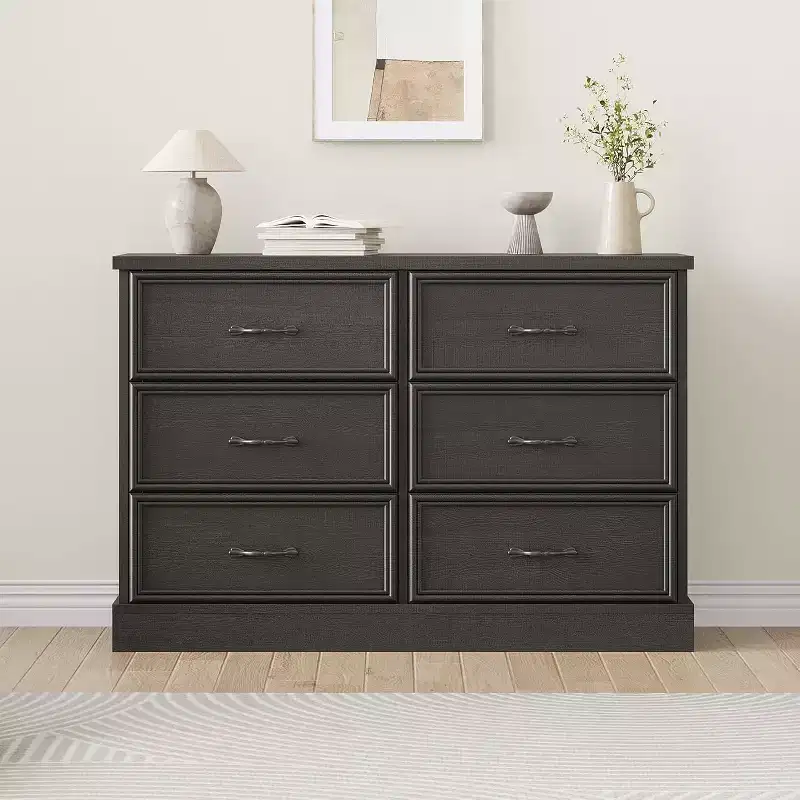 Modern Drawer Bedside Table Storage Cabinet  Ideal for Bedroom Organization, Space-Saving Furniture, Durable Wood Construction