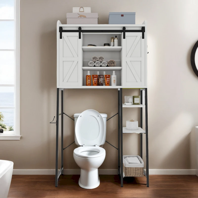Bathroom Over The Toilet Storage Cabinet Storage Rack