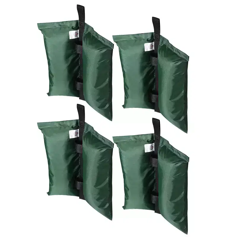 Yescom 4Pcs Weight Sand Bag Oxford for Outdoor Easy Pop Up Canopy Instant Tent Gazebo Shelter Green