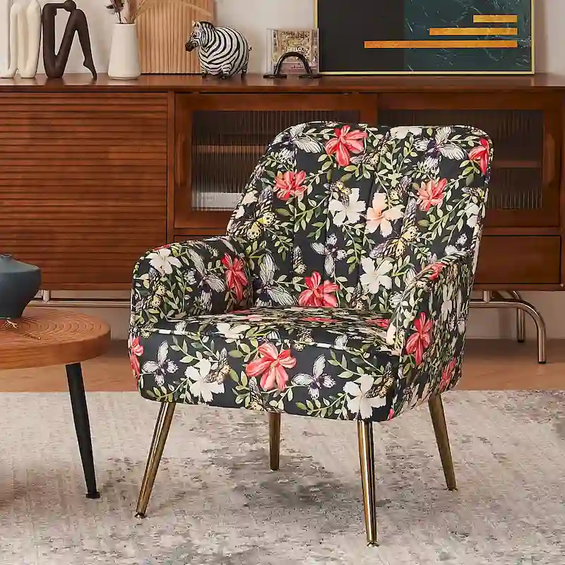 Suellyn 25.2-inch Wide Armrest Modern Chair